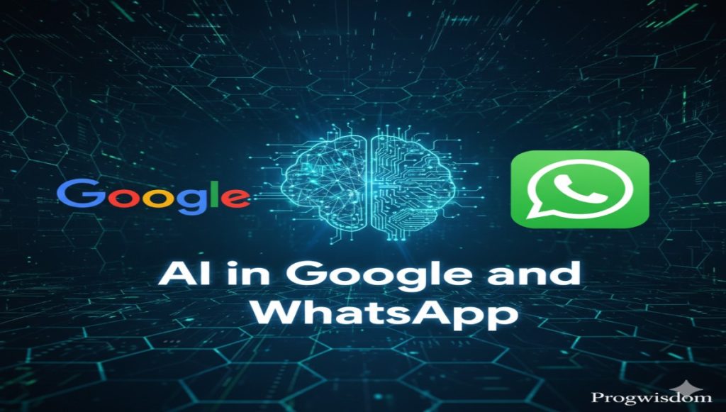Ai in goggle and whatsapp
